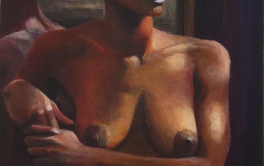 Evolution, acrylic on canvas