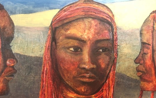 Himba Women Sunset